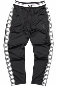 ドルチェ＆ガッバーナDOLCE&GABBANA ジャージ ナイロンパンツ ブラック サイズ48 メンズ DGロゴ NYLON TRACK PANTS GVETAZ HU7B7 新品