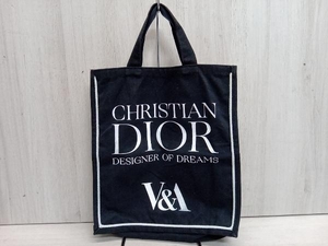 CHRISTIAN DIOR クリスチャンディオール トートバッグ V&A 美術館 ヴィクトリア アルバート 黒 ブラック 鞄