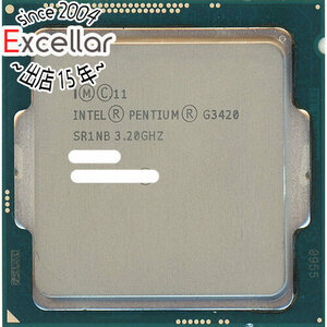 【中古】【ゆうパケット対応】Pentium Dual-Core G3420 3.2GHz LGA1150 SR1NB [管理:3004994]