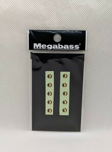 Megabass PREMIUM メガバス スペアアイ SPARE 3D EYE φ5.0伊東ゴールド ITO GOLD 