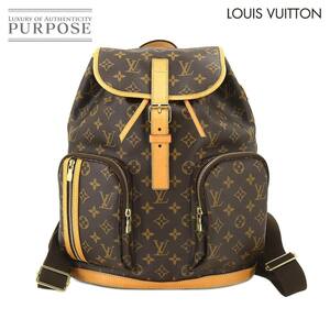 新品同様 ルイ ヴィトン LOUIS VUITTON モノグラム サック アド ボスフォール バックパック リュックサック ブラウン M40107 90219317