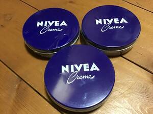 未開封　ニベア　NIVEA 青缶　169g 3個セット