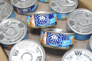【PH-7340】 猫用缶詰 魚づくし まぐろ・かつお しらす入 60ｇ 24個 まとめ売り