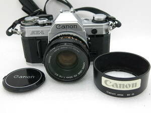 Canon AE-1 フイルムカメラ　CANON LENS FD 50mm 1:1.8 SC 【ANO028】