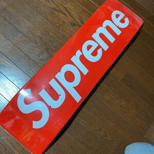 【22ss】新品　supreme シュプリーム ボックスロゴUncut Box Logo Skateboard Red supreme