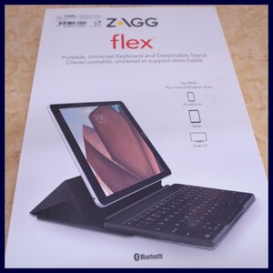 T6460 ZAGG Universal Keyboard 7 Color Backlit Fabric Stand Flex KB-Black Bluetooth 軽量 キーボード