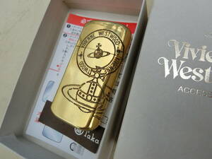 【1円～未使用】ヴィヴィアンウエストウッド オイルライター 喫煙具 Vivienne Westwood ゴールドカラー