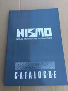 NISMO ニスモ スポーツパーツカタログ 総合カタログ 1986 昭和61年 当時物 パーツカタログ 旧車 ノスタルジックカー 日産 ニッサン NISSAN