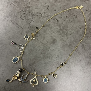 1円スタート【中古】SWAROVSKI スワロフスキー ネックレス Tarot Magic ゴールド レディース