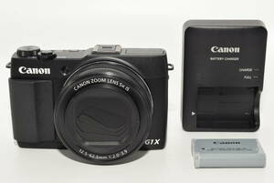 【極上品】 Canon デジタルカメラ Power Shot G1 X Mark II 光学5倍ズーム F値2.0 ブラック PSG1X MARKII　#6199