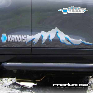 ROAD HOUSE ロードハウス サイドデカール 1600 シルバー/ブルー 左右1台分セット KADDIS カディス KD-ET11031