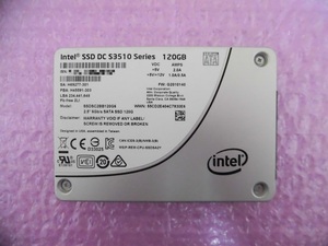INTEL (SSDSC2BB120G6) 120GB SSD SATA600 ★使用55986時間★