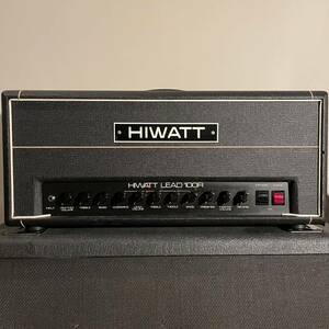 【希少英国製】HIWATT LEAD100R 真空管アンプ ハイワット 80年代 100W ギター EL34 ブリティッシュ Marshall fender