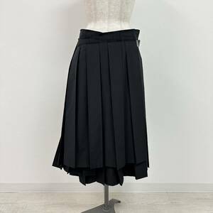 21ss 2021 tricot COMME des GARCONS トリコ コム デ ギャルソン 多重 プリーツ スカート MADE IN JAPAN BLACK ブラック 系 サイズ M