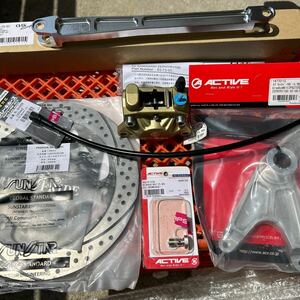 bremboブレンボ /sunstarサンスター /ACTIVEアクティブ /OVERオーバー　ゼファー1100 リアブレーキセット