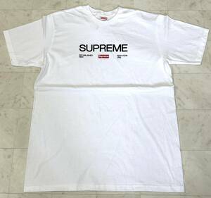 【新品】Supreme シュプリーム【Est.1994 Tee】21AW ロゴプリント Tシャツ サイズ：M ホワイト