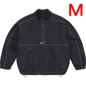 Supreme Nike Ripstop Pullover ブラック M 新品 シュプリーム ナイキ リップストップ プルオーバー BLACK 黒