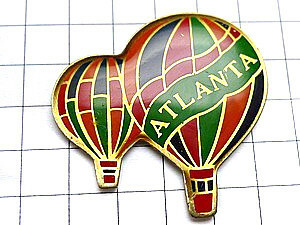 ピンバッジ・アトランタの気球◆フランス限定ピンズ◆レアなヴィンテージものピンバッチ
