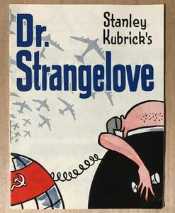 ★超レア！スタンリー・キューブリック 「 博士の異常な愛情 」 珍しい デンマーク版 オリジナル プログラム　Dr.Strangelove　稀少！！