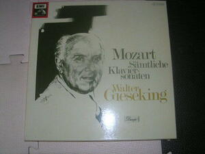 5枚組ドイツ盤　ギーゼキング　モーツァルト　ピアノソナタ全集