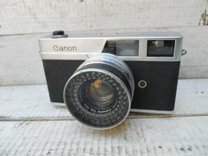 M9499 カメラ canon canonet レンズ付canon lens SE 45mm 1:1.9 シャッター難有り 傷汚有り 動作チェック無 60サイズ(0505)