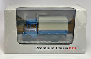 エブロ 1/43 Premium ClassiXXs Art.-No.11050 Mercedes-Benz L319 “Pritsche” blau/blue