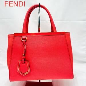 FENDI フェンディ　トゥージュール トートバッグ　レザー　本革　ハンドバッグ　ハンドバッグ プチトゥージュール 