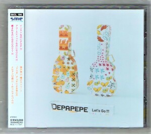∇ 美品 デパペペ DEPAPEPE 1stアルバム 帯付 CD/レッツ・ゴー Let