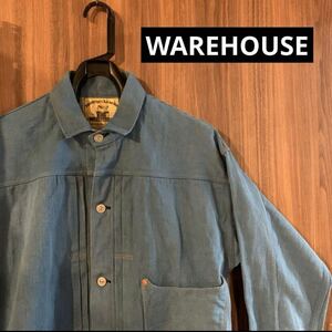 WAREHOUSE DUCK&DIGGER デニムジャケット　Blue Fade 新品同様