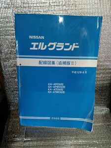 即決!エルグランド　E50 配線図