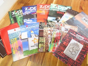 ★コレクター放出！ Zippo/ジッポの雑誌 カタログ カルティエ ダンヒル 13冊セット！ 長期保管品！★35