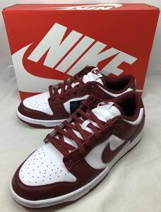 ■未使用 Nike Dunk Low Retro Team Red ナイキ ダンクロー レトロ チーム レッド DD1391-601 28.5cm ●240322