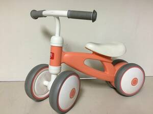 A998　JTC BABY バランスキッズバイク (コーラル) 子ども用 三輪車 キックバイク　乗用玩具