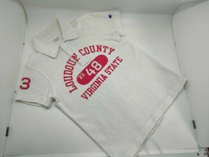 Champion タオル地 半袖ポロシャツ レディース サイズフリー 半袖Tシャツ パイル地 チャンピオン