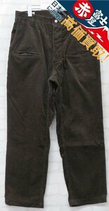 3P3393/SASSAFRAS WHEEL BARROW PANTS SF-221971 ササフラス ウィールバロウパンツ コーデュロイ