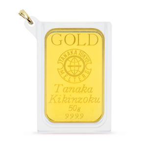 【新品未流通】24金 純金 ペンダントトップ 50g K24 24K 純金 LBMA刻印