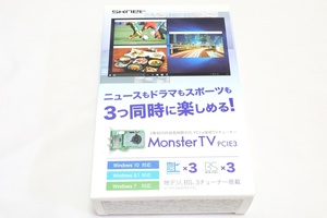 ■希少即決！SKnet Monster TV PCIE3 TVチューナー 3番組同時