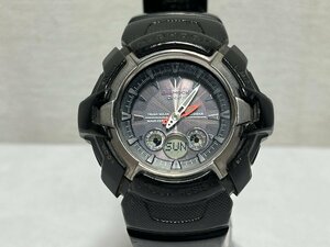 ▽CASIO G-SHOCK TheG GW-1500J 説明参照 デジアナ タフソーラー電波時計 腕時計 ブラック カシオ 中古▽011192