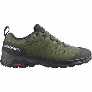 1599149-SALOMON/MENS X WARD LEATHER GTX メンズ レザーハイキングシューズ/2