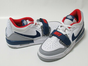 AIR JORDAN LEGACY 312 Low GS 白 紺 灰 24cm ナイキ NIKE エアジョーダン レガシー ホワイト グレー ジュニア レディース CD9054-104