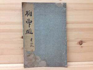 胸中山/文化年6（1809）/亀田鵬斎/彩色木版　CGD384
