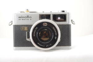 ★ジャンク★MINOLTA HI-MATIC E#3545