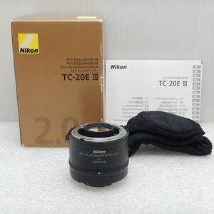 Nikon AF-S TELECONVERTER TC-20E III ニコン テレコンバーター 中古 【カビあり】030