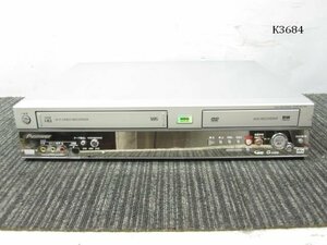 K3684M Pioneer パイオニア DVR-RT7H VHS/HDD/DVD レコーダー 再生OK