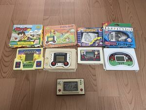 エポック社 LCD GAME ゲームウォッチ セガ　携帯ゲーム機5台　レア ジャンク