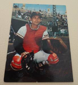 カルビープロ野球カード 　２７　吉田孝司　巨人　１９７３年　　