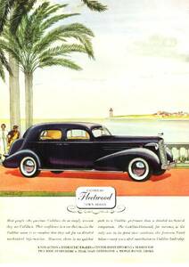 ◆1936年の自動車広告　キャデラック2　Cadillac　GM