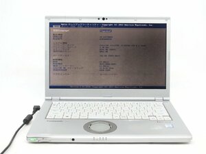 中古　Panasonic　CF-LV77DHVS　8世代I5　8GB　SSD256 　BIOSまで表示　ノートパソコン　　詳細不明　　ジャンク扱い 　