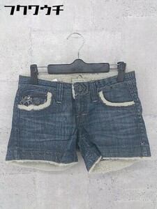 ◇ TAVERNITI SO JEANS タバニティ・ソー・ジーンズ デニム ショートパンツ サイズ25 インディゴ レディース