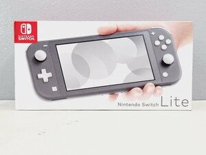 ◇【6】初期化済み Nintendo Switch Lite /ニンテンドースイッチライト グレー 同梱不可 1円スタート